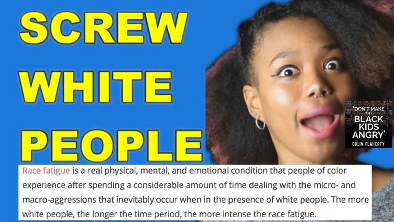 Colin Flaherty: Race Fatigue - Black People Are Sick Of White People