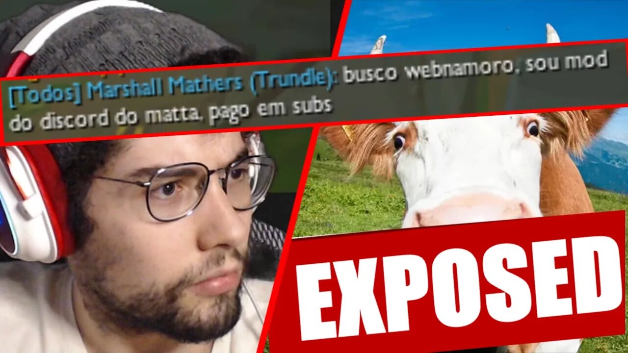 MOD DO MATTA É DESCOBERTO PROCURANDO WEB NAMORO NO LOL