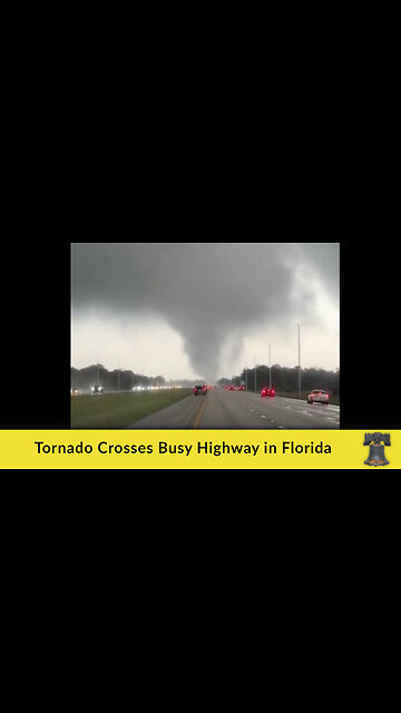 Tornado Crosses Busy Highway in Florida