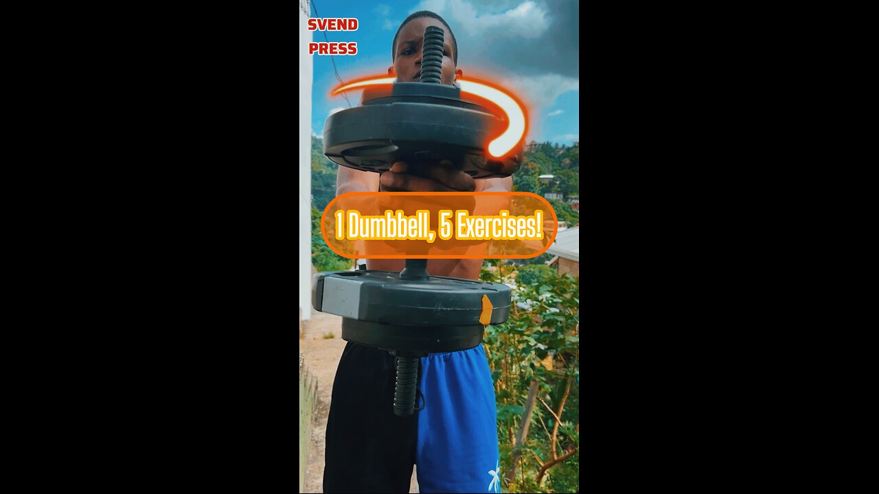 5 Effective Dumbbell Exercises in Under 1 Minute | Full-Body Workout