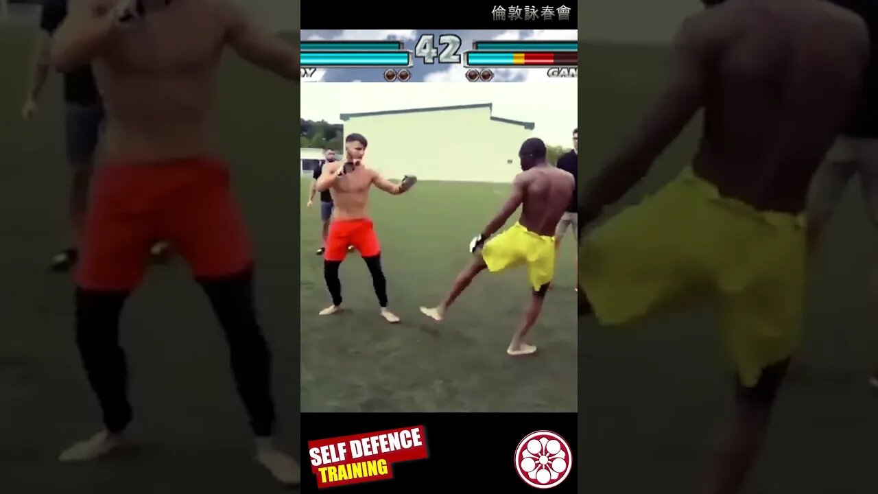 This Guy does REAL LIFE Tekken KO... #Shorts