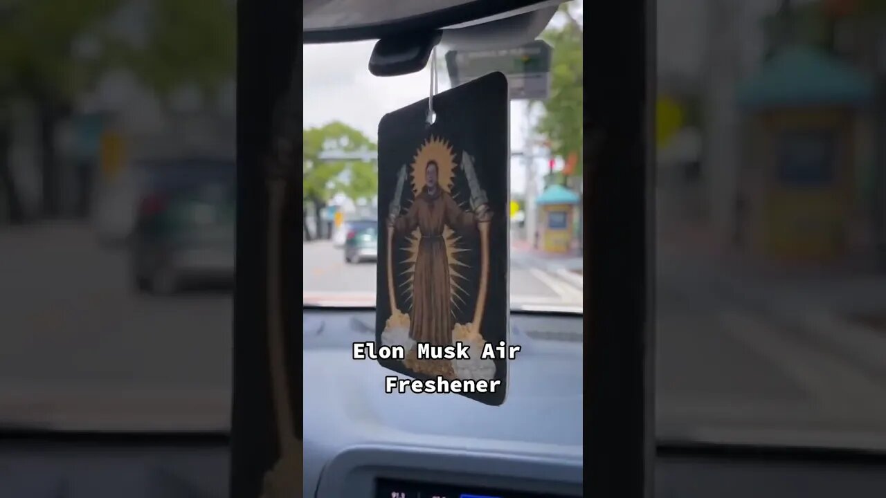 Elon Musk Air Freshener