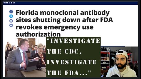 Health Experts, Officials Call For INVESTIGATIONS Into CDC, FDA! Monoclonal Antibodies EUA REVOKED!