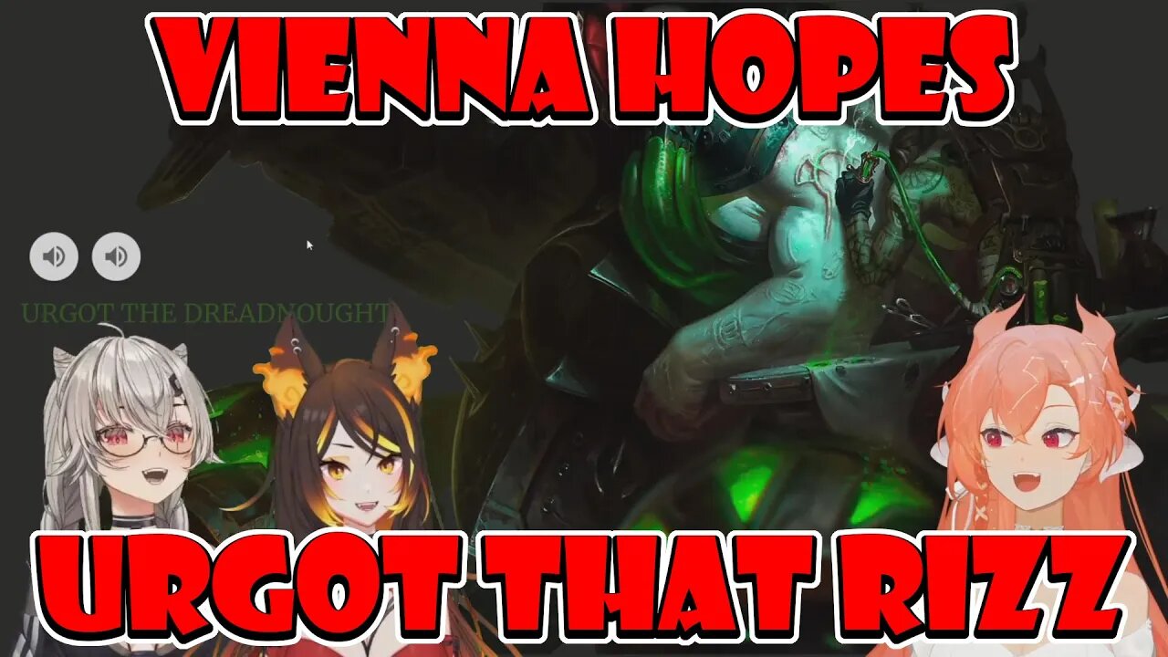 @cosmicdragussy Hopes Urgot That Rizz #vtuber #clips