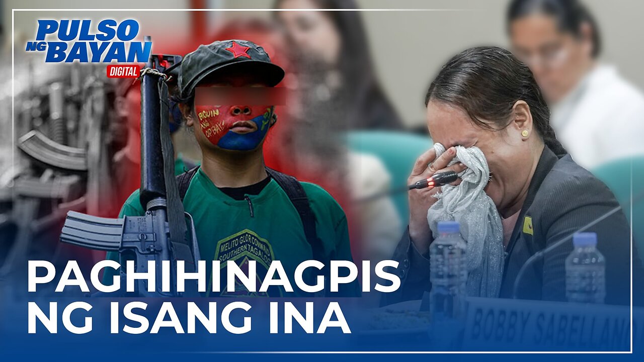 Isang ina, naghinagpis habang isinasalaysay ang pagkawala ng kanyang anak dahil sa pagsapi sa NPA