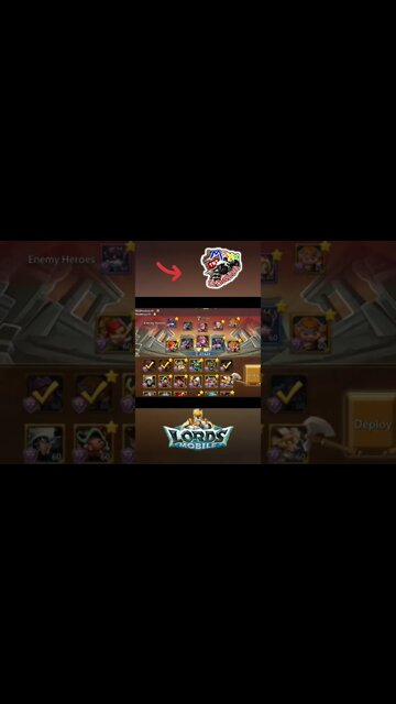 Lords Mobile (Coloseum Rank 1 )😀