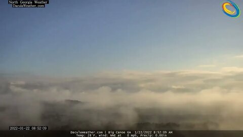Big Canoe Sunrise Time Lapse - 01/22/22
