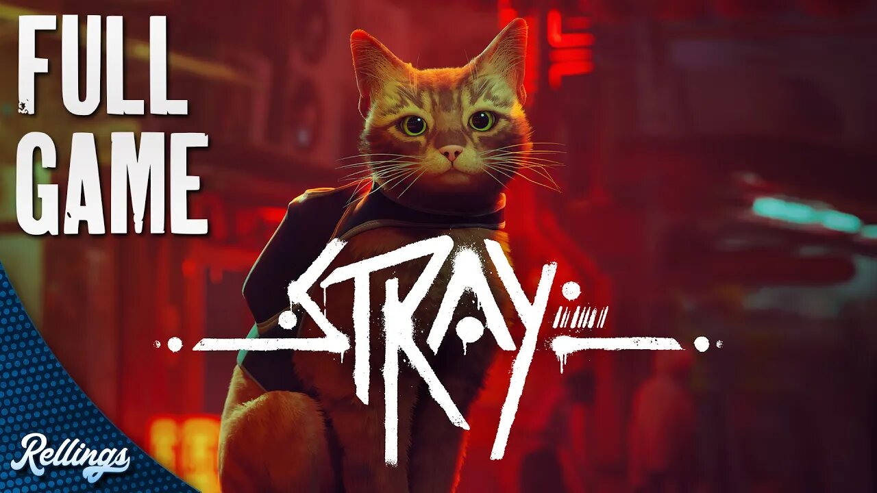 Stray (PS4) Full Playthrough (No Commentary)