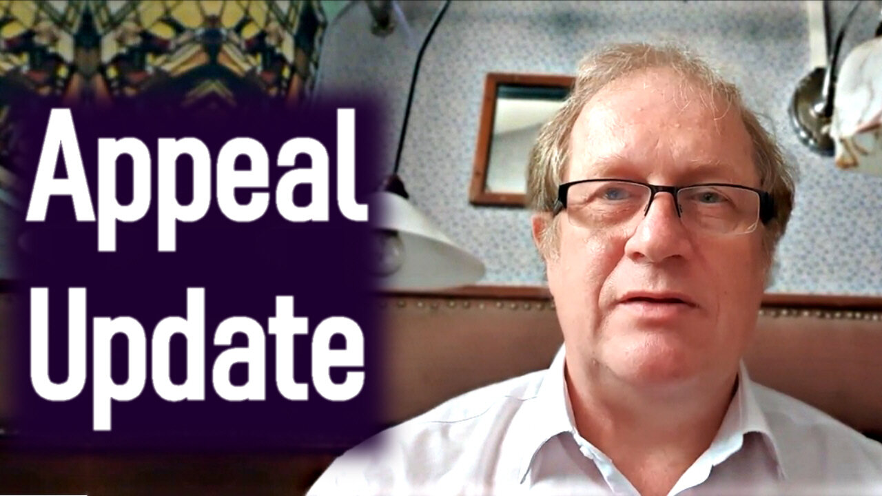 Legal Appeal Update from Dr. David Mackereth