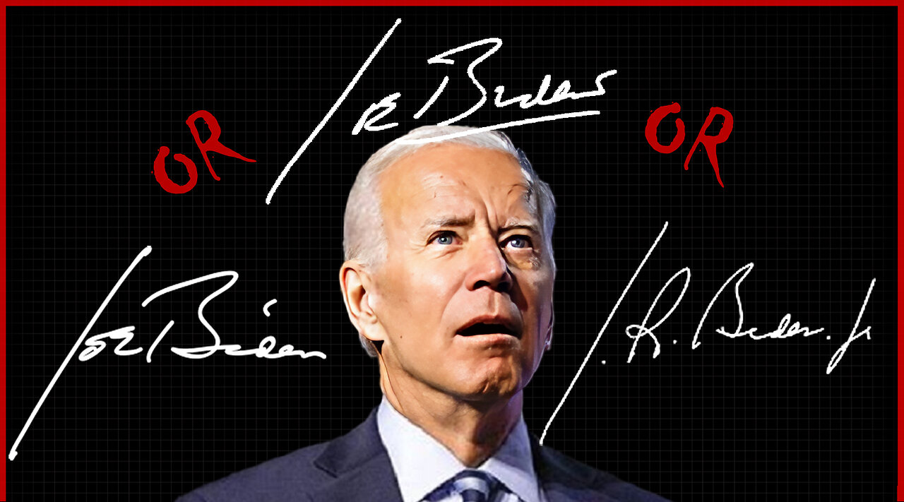 [ Joe Biden Mysteries ] hmmm.... l R 13rules... l oE 13iden... l R Bedan... - Which is it???