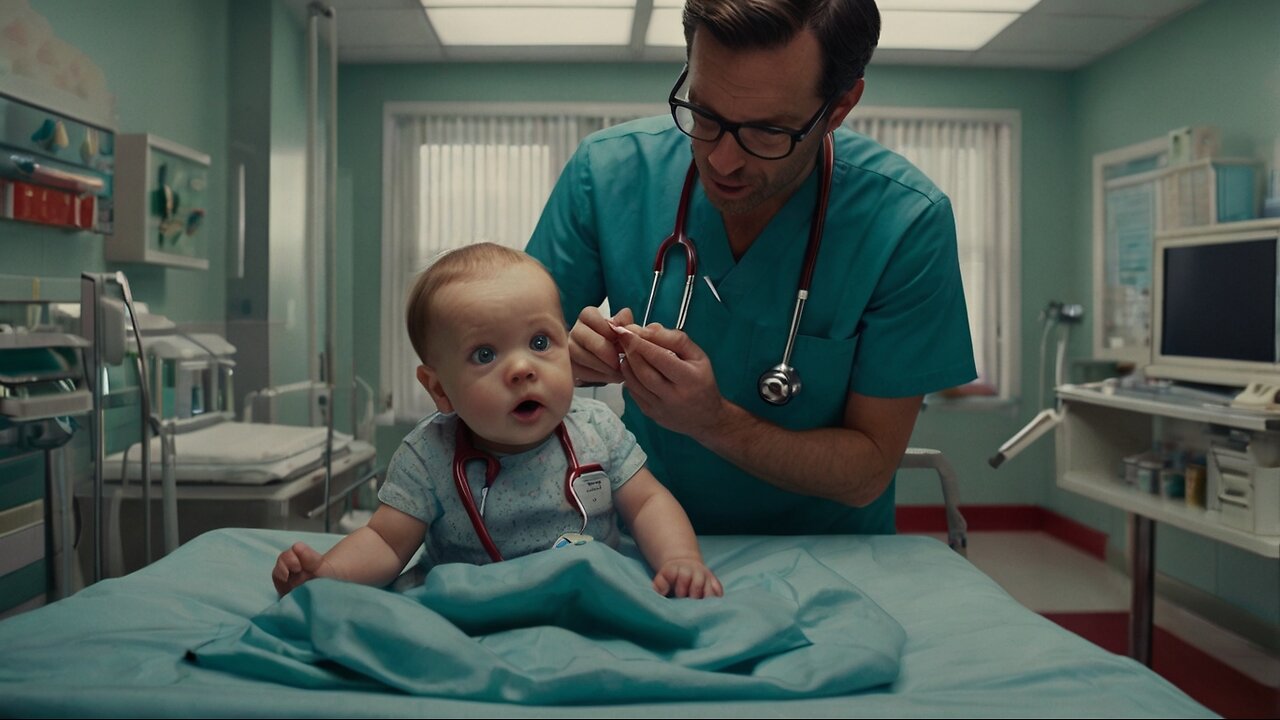 Best Moments When Funniest Babies First Time See a Doctor