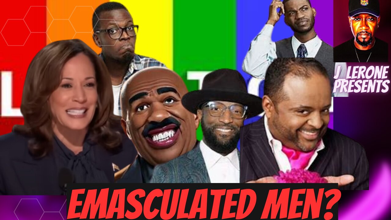 Only Black Emasculated Men are Voting for Kamala