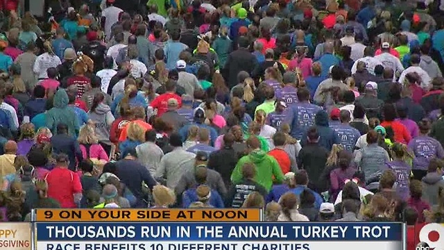 Cincinnati's 107th annual Thanksgiving Day Race has truly local flavor