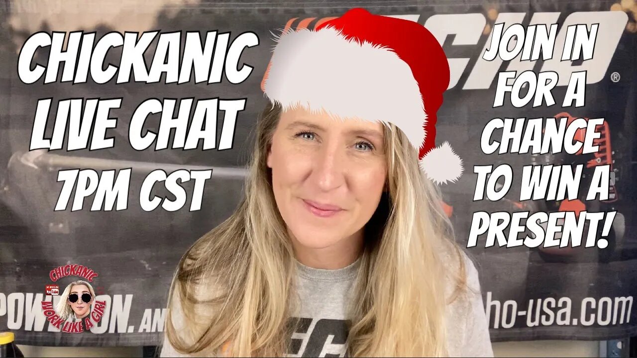 LIVE CHAT WITH CHICKANIC! CHRISTMAS GIVEAWAY!