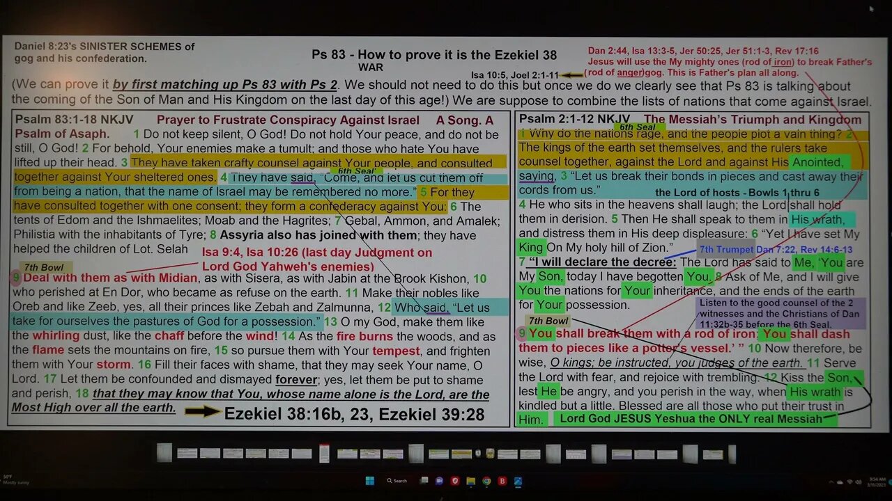 Psalm 83 - how to prove it is the Ezekiel 38 WAR