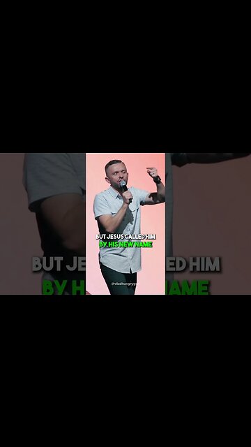 Jesus gives you a new name and a new identity!