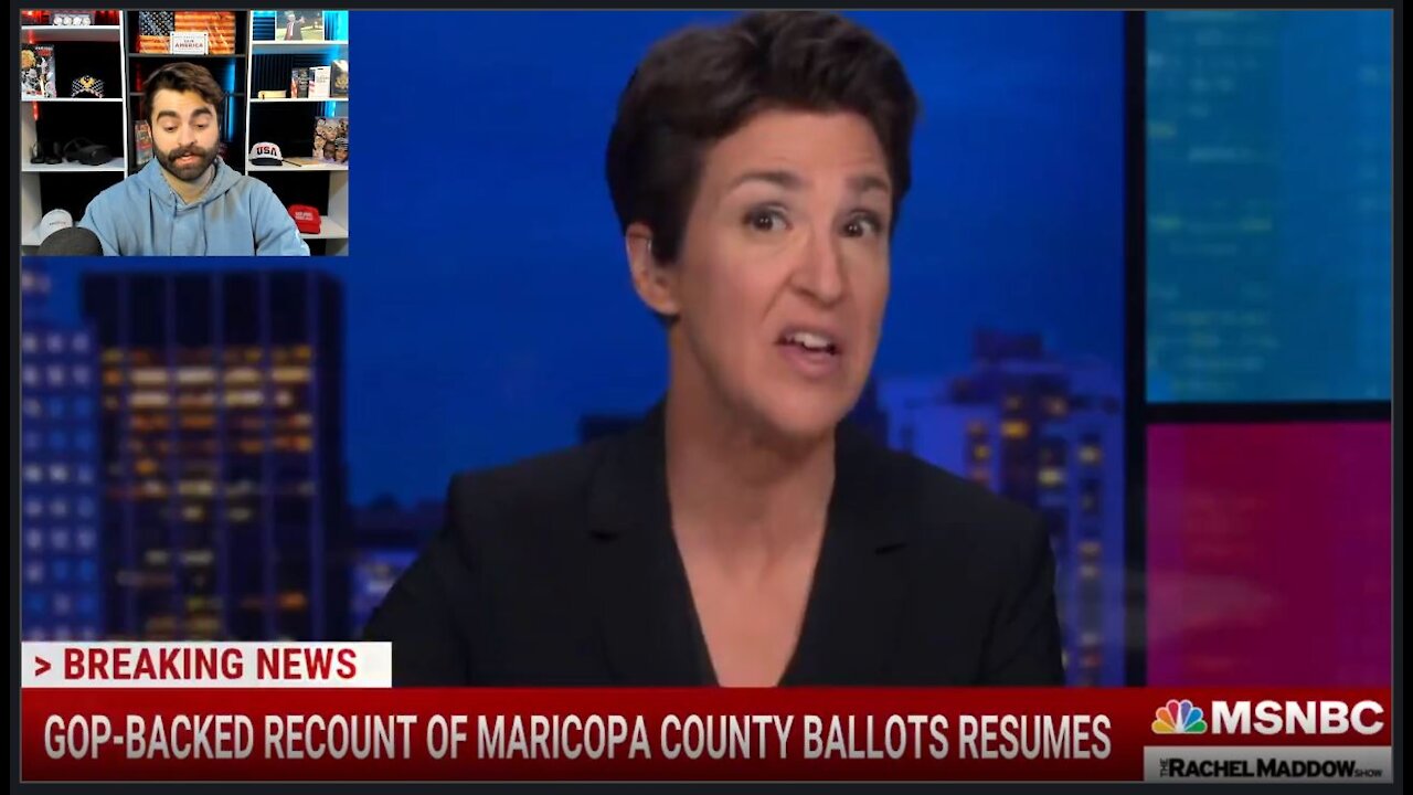 MSNBC's Maddow Gives Us A Sense For HOW HUGE Maricopa's Audit Could Be For MAGA!