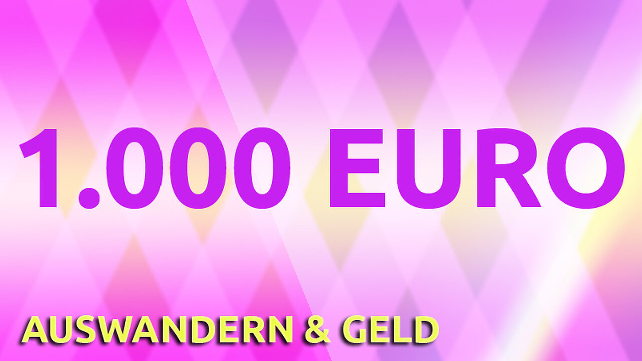 (238) Du bekommst von uns 1.000 € in Euro, Rubel, Gold oder Bitcoin? | AUSWANDERN & GELD