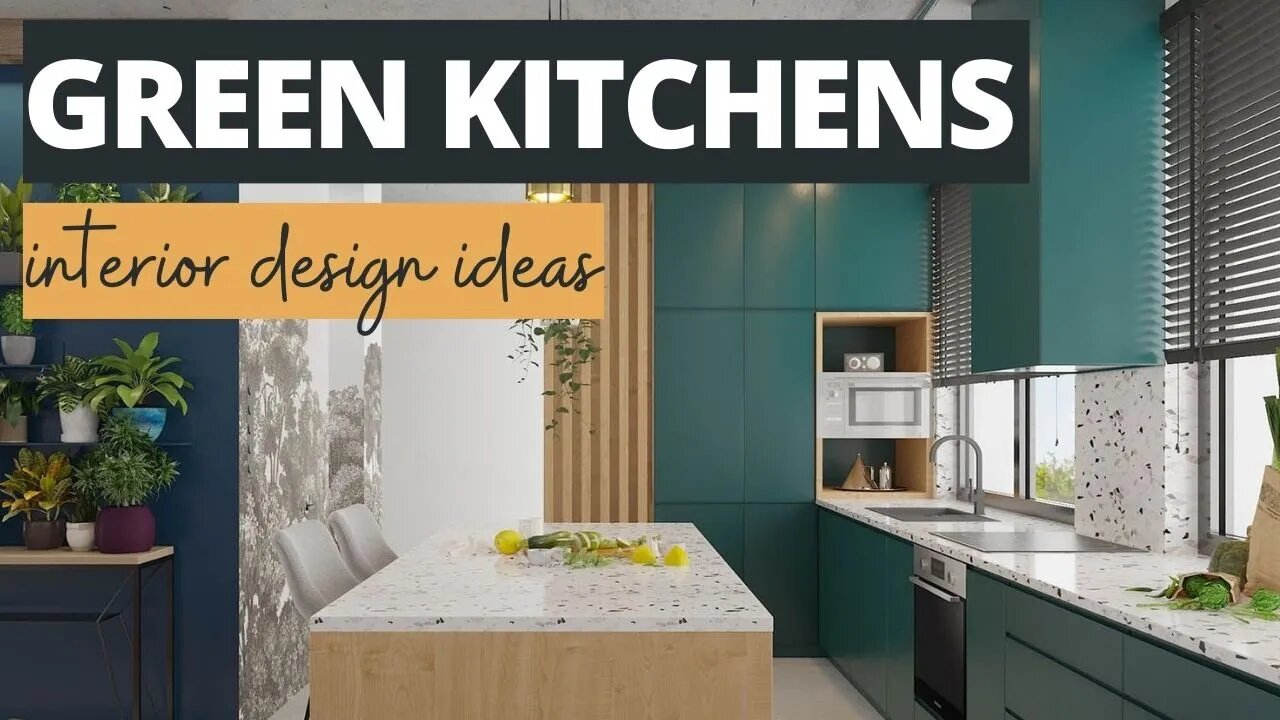 Green Kitchens: 50 Most Inspiring Design Examples