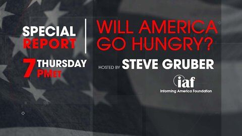 THE FOOD CRISIS - WILL AMERICA GO HUNGRY?