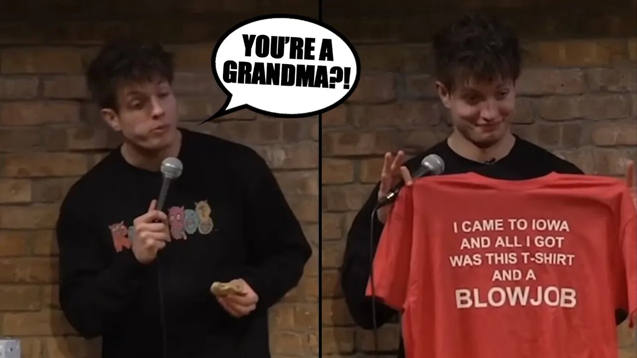 Grandma Gifts Matt Rife a 'Blowjob' Shirt