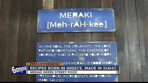 MADE IN IDAHO: Local restaurant inspired by owner's Greek heritage and family traditions