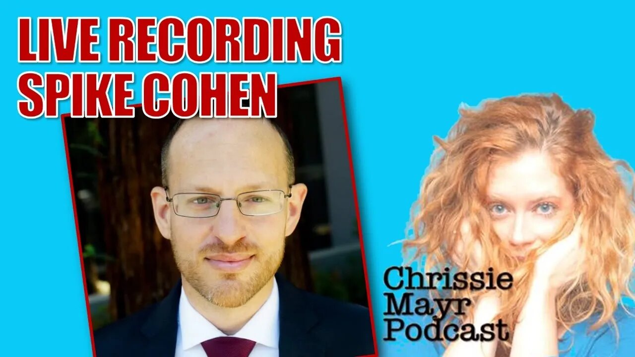 LIVE Chrissie Mayr Podcast with Spike Cohen! Libertarianism! Founder of You Are The Power