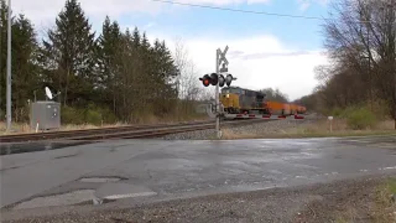 CSX I137 Intermodal Train from Lodi, Ohio April 19, 2022