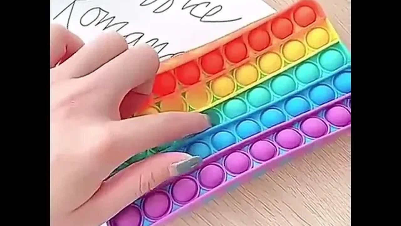 Rainbow 🌈 Popit Geometry Box