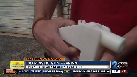 Federal judge to hear arguments about 3D guns