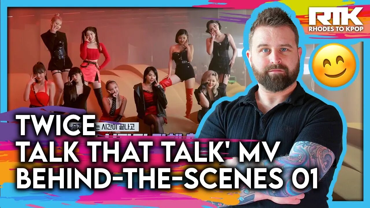 TWICE (트와이스) - "Talk That Talk' MV Behind-The-Scenes 01 (Reaction)