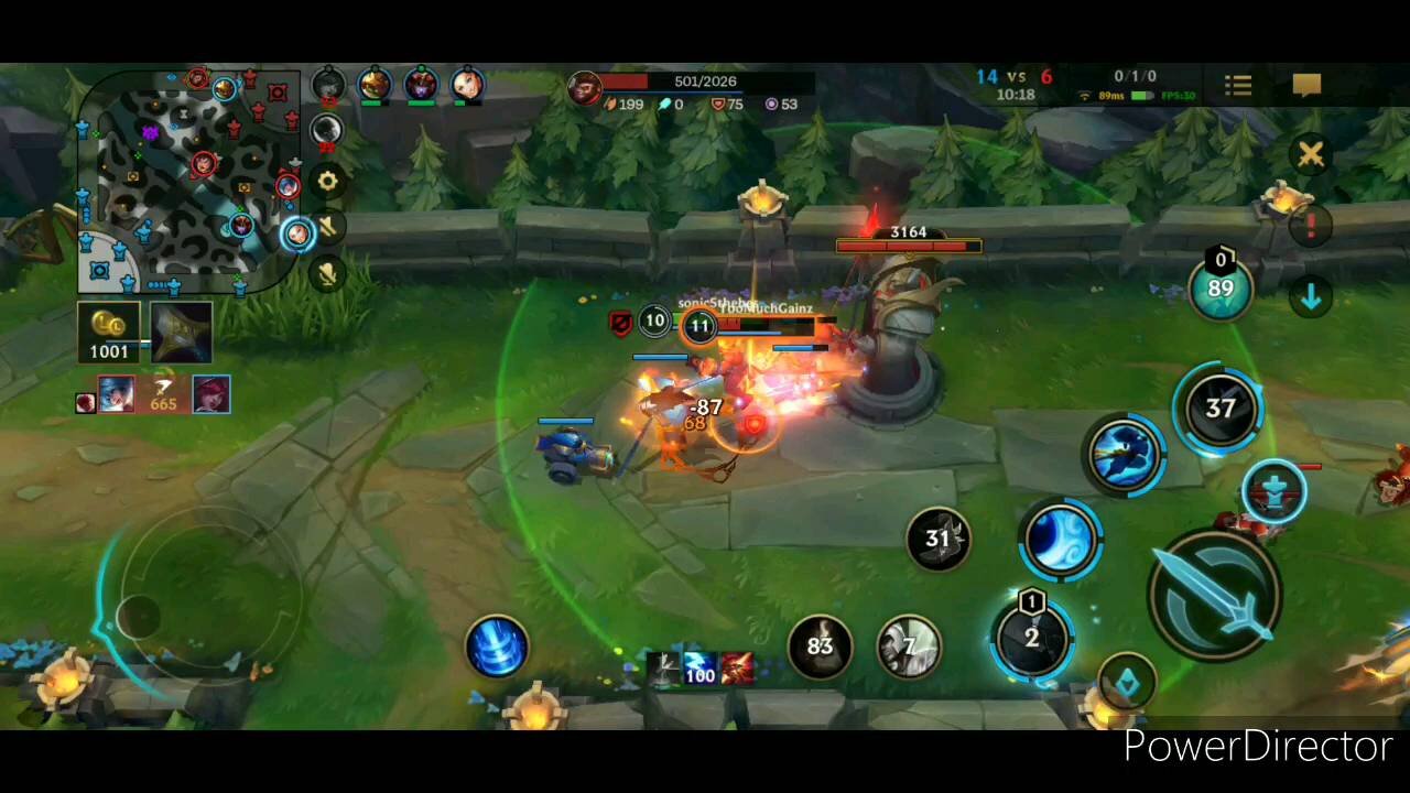 Playing wild rift