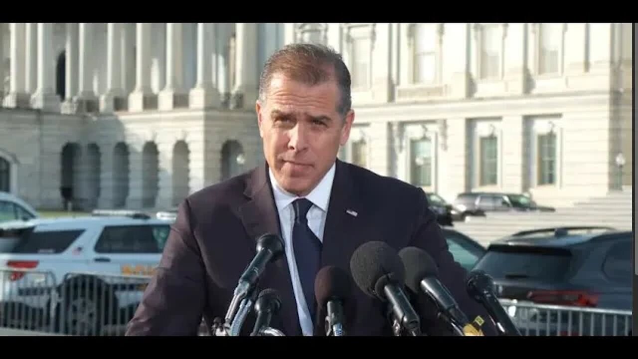 Hunter Biden DEFIES GOP Subpoena During Capitol Hill Press Conference