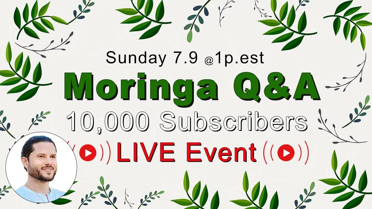 Moringa Q&A | 10,000 Subscribers LIVE Event