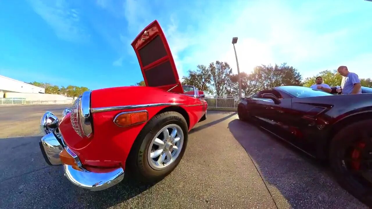 1974 MGB MK3 - Gateway Car Show - Lake Mary, Florida #mgb #insta360