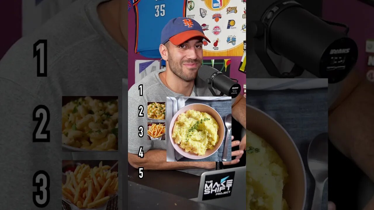 BLINDLY RANKING Side Dishes!! Zach Didn’t Understand the Assignment… #shorts