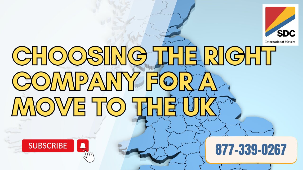 How to Choose the Right International Moving Company for a Move to the UK