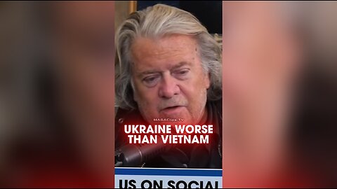 Steve Bannon: Deep State Dragging us Into a War 100x Worse Than Vietnam