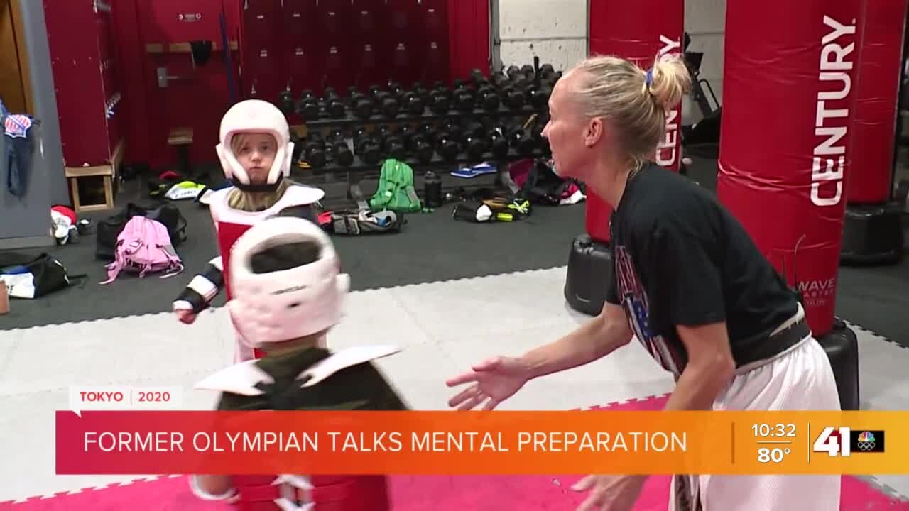 Former Olympian talks mental preparation