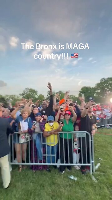 🇺🇸 THE BRONX IS MAGA COUNTRY INDEED! 👏 👏 👏