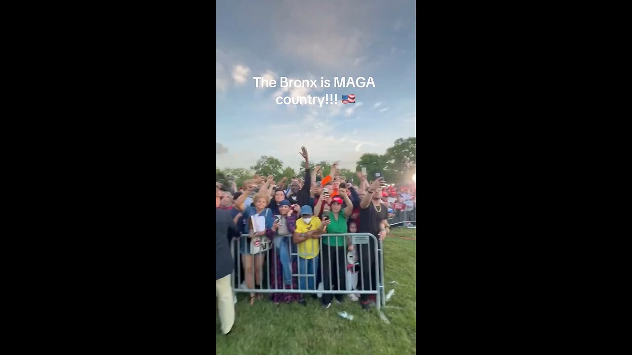 🇺🇸 THE BRONX IS MAGA COUNTRY INDEED! 👏 👏 👏