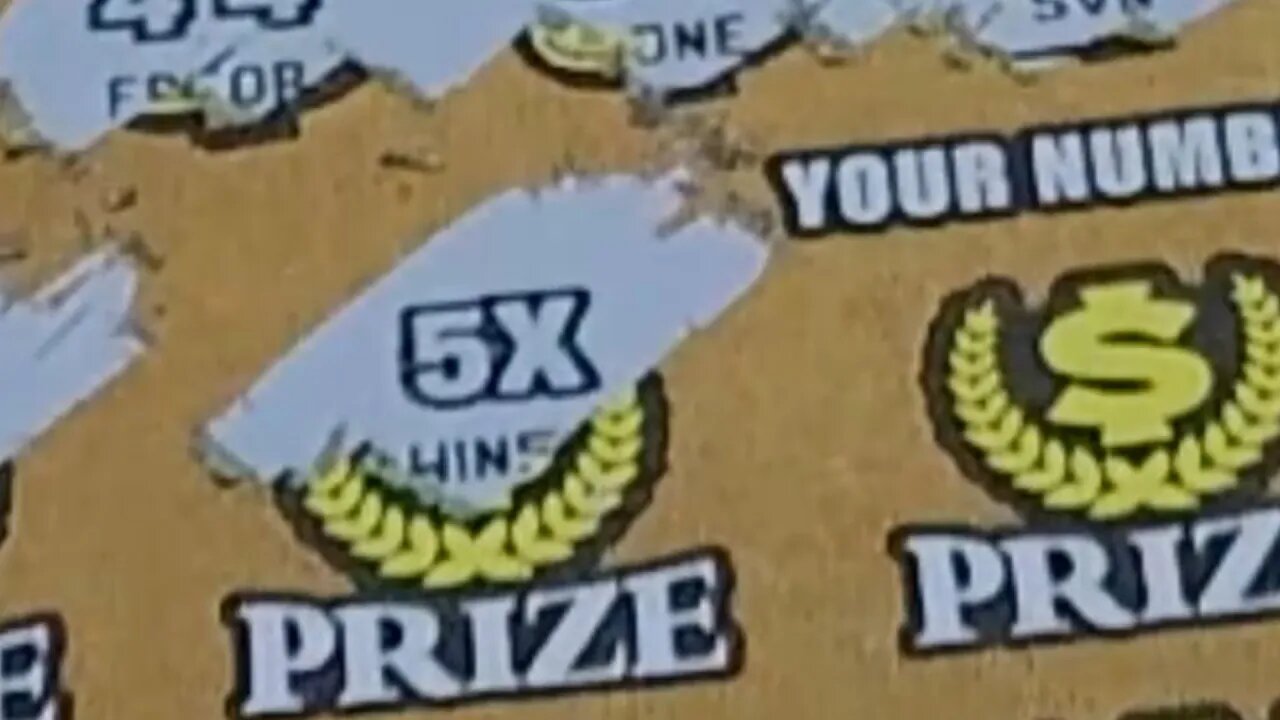 3 Winning Scratch Off Tickets! Lottery TIPS