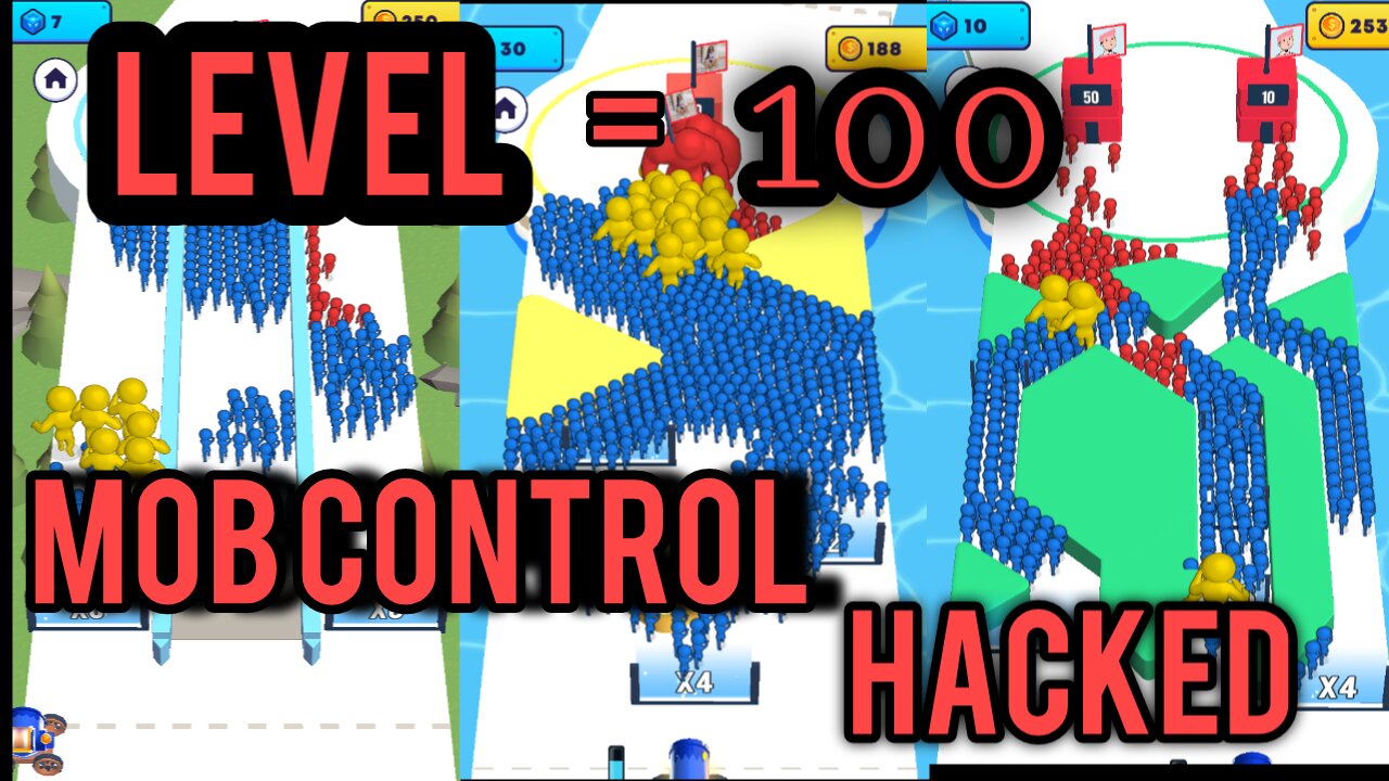 Mob Control Game chalange level100