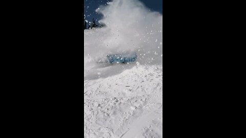 The snowboarder's failed