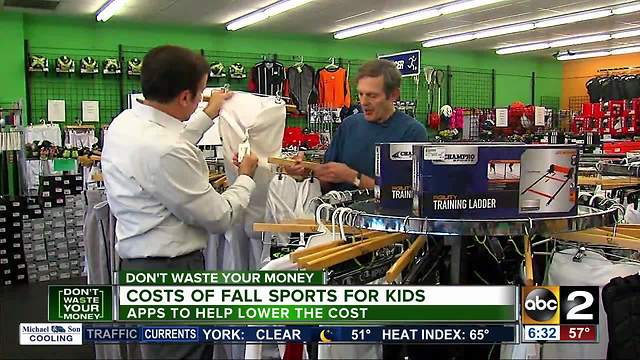 How to save money on sporting goods for students