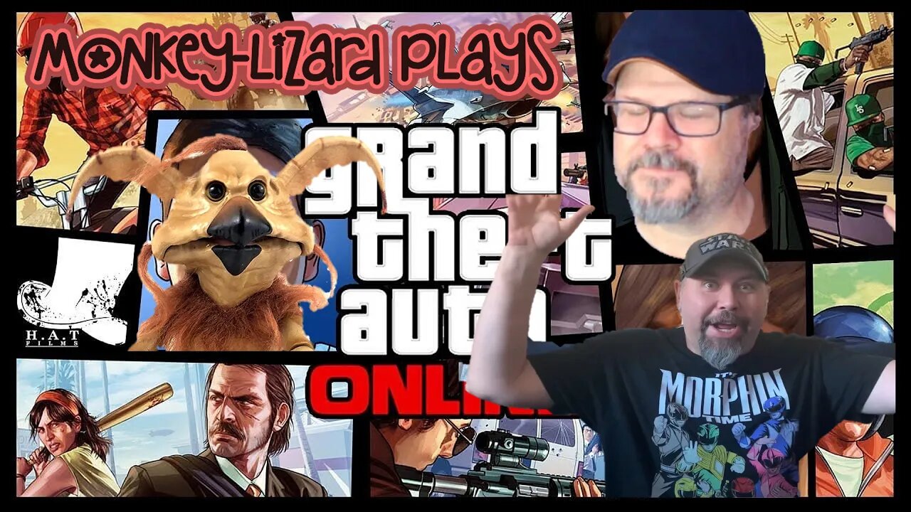 Super John, saLaCiouS & Chip -MoNKeY-LiZaRD plays Grand Theft Auto Online