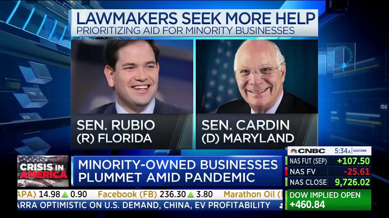 Senator Rubio Seeks to Prioritize Additional PPP Funding for Minority-Owned Small Businesses