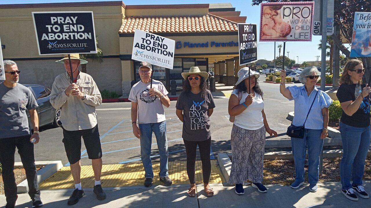 Antelope Valley 40 Days for Life Fall Kick-Off Prayer Walk