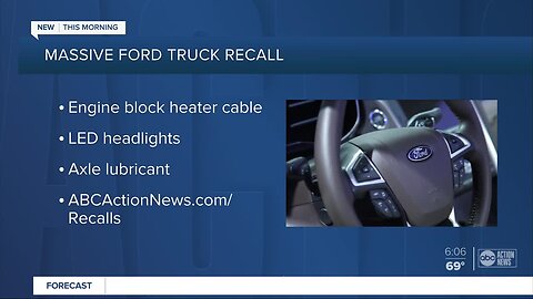 Ford recalls popular F-150 pickup to fix headlamp problem