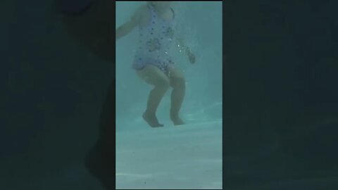 Bum Flipper Underwater